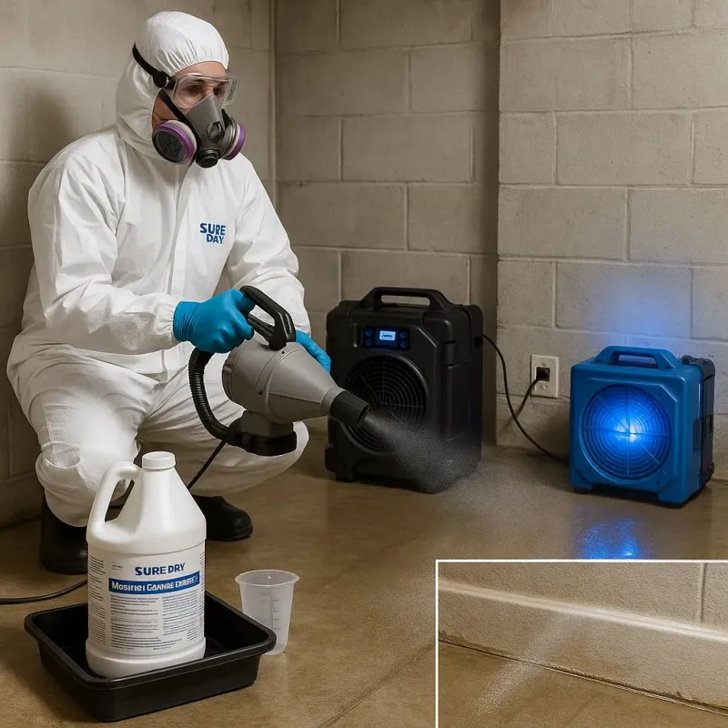 Sanitization and Odor Removal process in Washington, UT